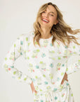 Lime Sunshine Long PJ Set