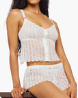 Misteriosa Cami & Boxer Set in Moon Ivory