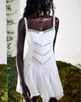 Lira Dress in White