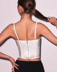 Hamptons Bustier in Ivory