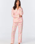 Magnolia Blossom Long Sleeve Classic PJ Set