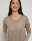 Gala Short Cardigan in April Moon