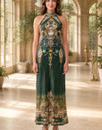 High Neck Bias Dress in Secession Sessions