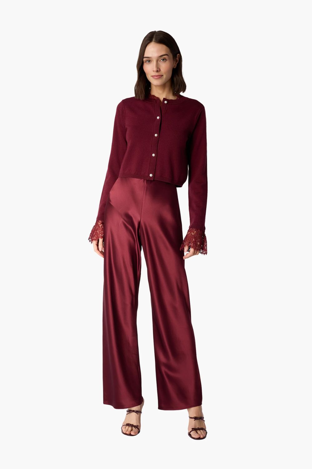 Bristol Pant in Deep Plum