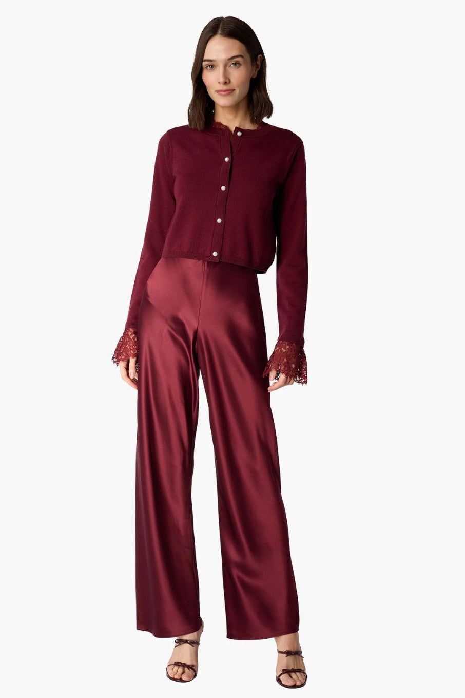 Bristol Pant in Deep Plum