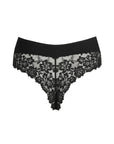 Soft Studio Thong in Black