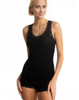 Scoop Neck Ribbed Camisole