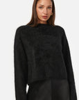 Niall Cashmere Sweater in Black