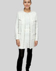 Flora Coat in Off-White