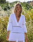 Victoria Kaftan in White