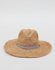 Raffia Crochet Continental Hat