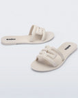 M Slide Sandal in Light Beige