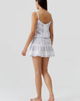 Kelly Dress in Blue Stripes