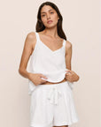 Linen Blend Cami & Short Set