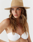 Kate Hat in Tan/Stud Belt