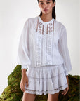 Hortens Short Skirt in White