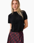 Eugeney Cashmere Top in Black