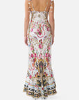 V-Neck Slip Dress in Torero Libertine
