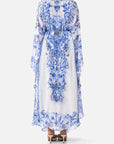 Long Kaftan in Ceramic Panoramic