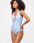Playa Paraiso Rectangle Halterneck Swimsuit
