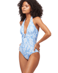 Playa Paraiso Rectangle Halterneck Swimsuit
