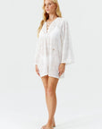 Keira Kaftan in White