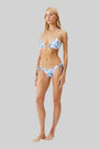 Key West Bikini in Blue Leaf