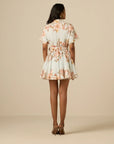 Ezra Short Sleeve Dress in Blue