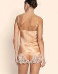 Splendeur Soie Camisole and Short Set in Peche