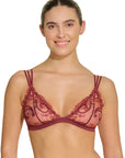 Sanika Triangle Bra in Vin Brule