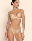 Splendeur Soie Contour Bra in Peche