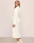 Renew Plush Long Robe in Ivory