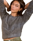 Benning Cashmere Cardigan in Coal