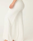 Pointelle Long PJ Set in Ivory