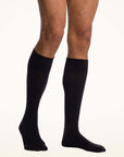 Cotton Velvet Knee-Highs