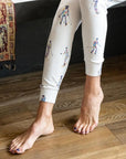 Stylish Skiers Long Pj Set