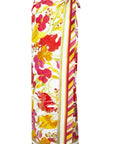 Envolee Florale Long Pareo in Bouquet Floral