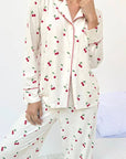 Cherry Toss Long PJ Soft Set