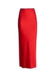 Rose Valentine Midi Skirt in Rouge