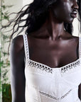Lira Dress in White