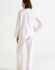 Essentiel Long Pj Set in Multi Stripe