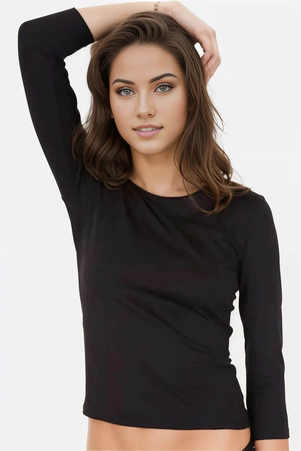 Only Hearts 3/4 Sleeve Crewneck Shirt product image