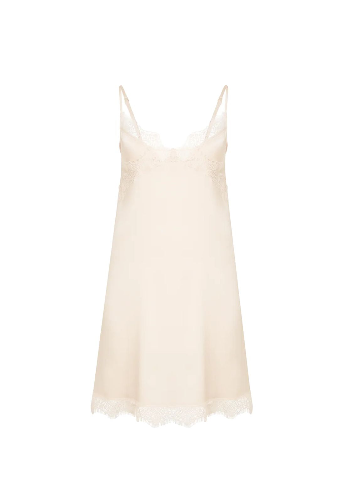 Short Night Dress in Sakura Pink