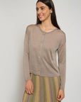Gala Short Cardigan in April Moon