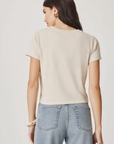 Louisa Short Sleeve Tee in Fawn