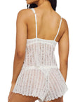 Misteriosa Cami & Boxer Set in Moon Ivory
