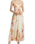 Saba Corsetted Long Dress