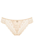 Cassiopee Thong in Creamy Beige