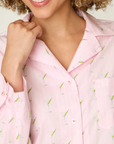 After Party Pink Long PJ Set