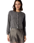 Benning Cashmere Cardigan in Coal